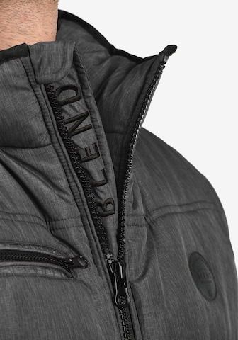BLEND Winter Jacket 'Boris Teddy' in Grey