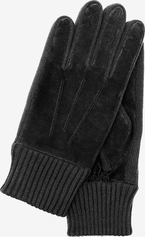 KESSLER Full Finger Gloves 'Stan' in Black: front