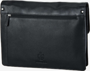 LEONHARD HEYDEN Document Bag in Black