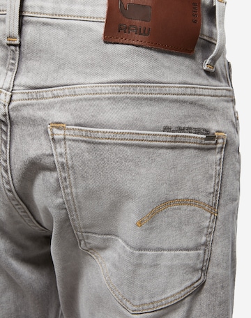 G-Star RAW Tapered Jeans '3301 Tapered' in Grijs