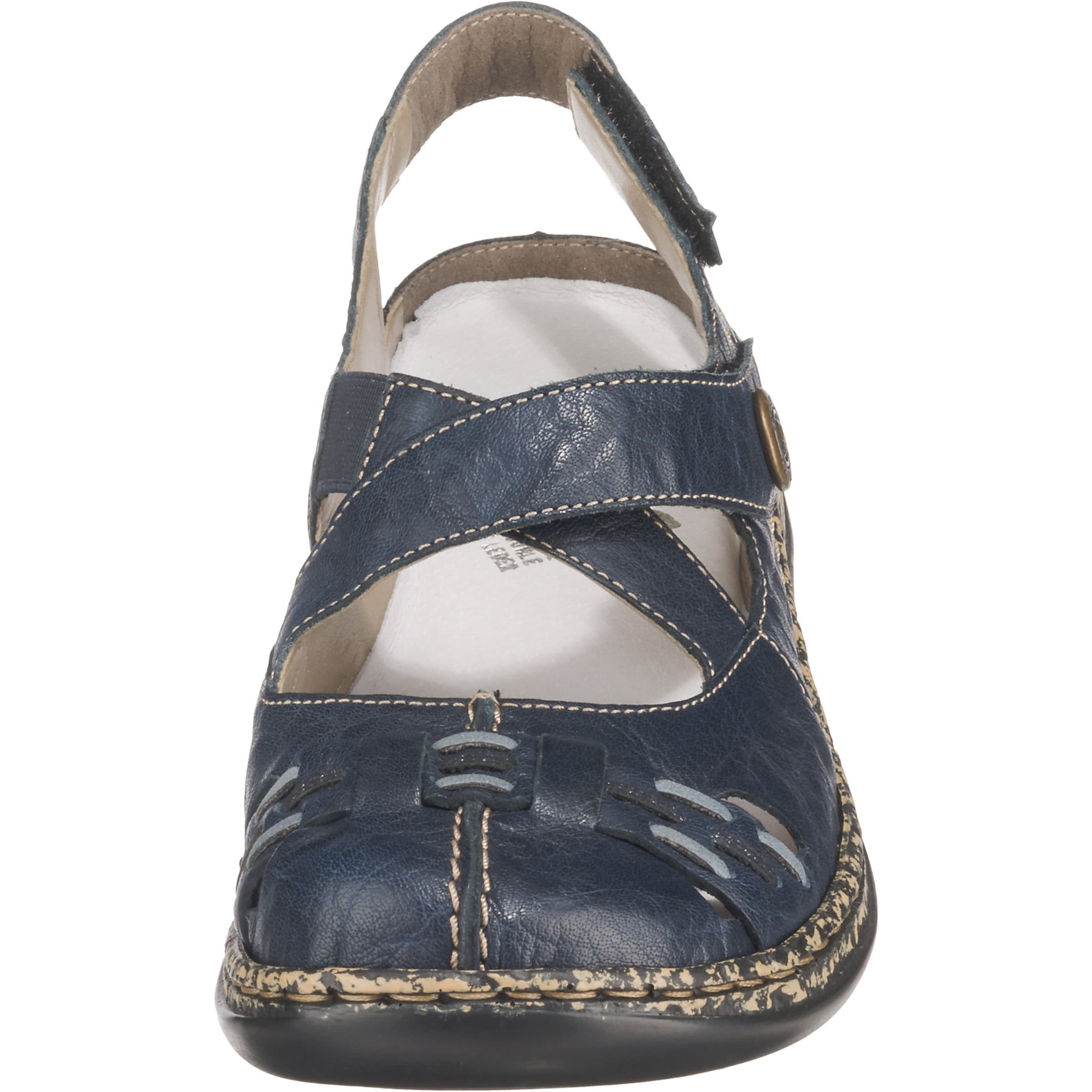 Rieker Ballerina 'Massa-Preston' in Blau