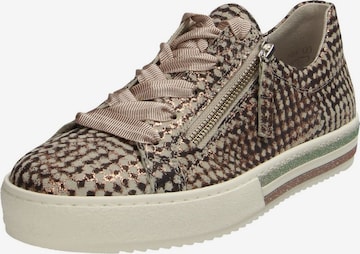 GABOR Sneakers laag in Bruin: voorkant