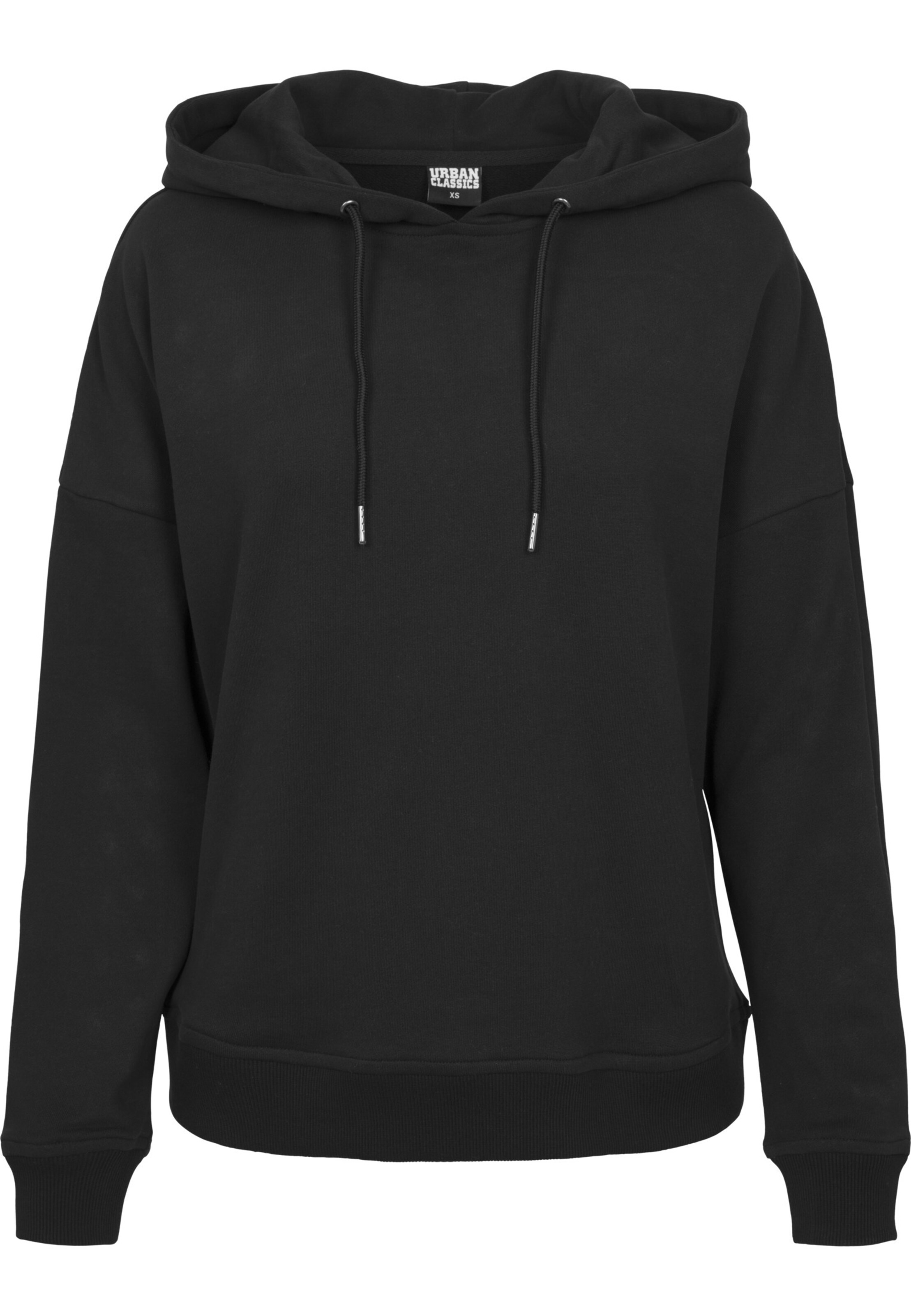Sweat-shirt Urban Classics en noir : devant