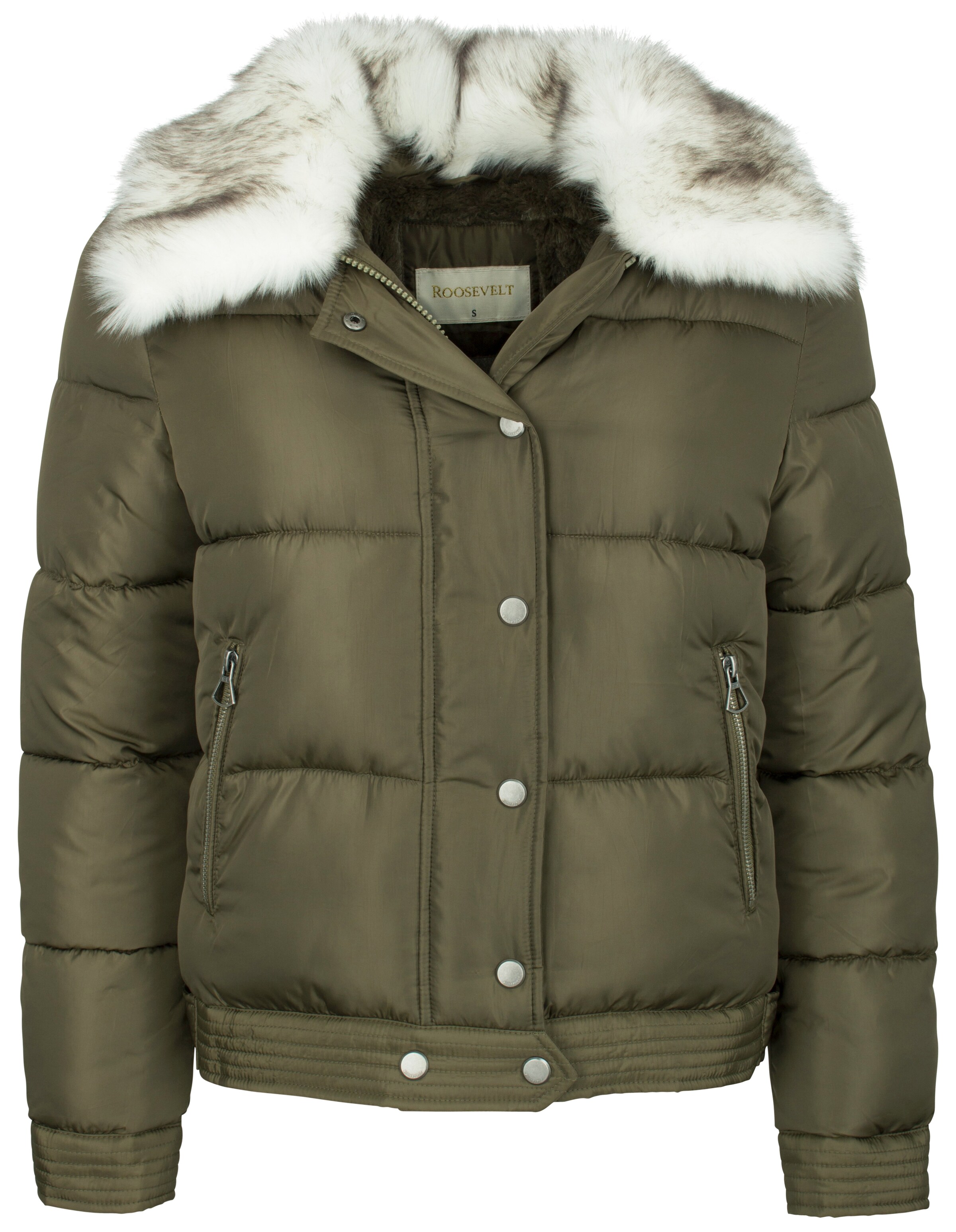 Roosevelt - Winterjas in de kleur Groen