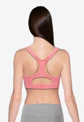 Athlecia Bustier Sport-BH 'Jennie' in Pink