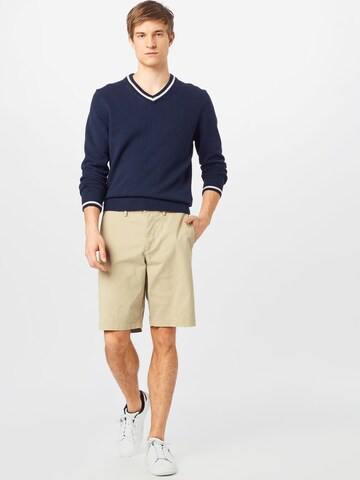 GAP regular Lærredsbukser i beige