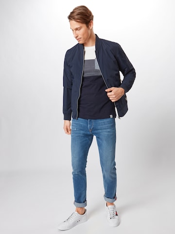 INDICODE JEANS Shirt 'Clemens' in Blauw