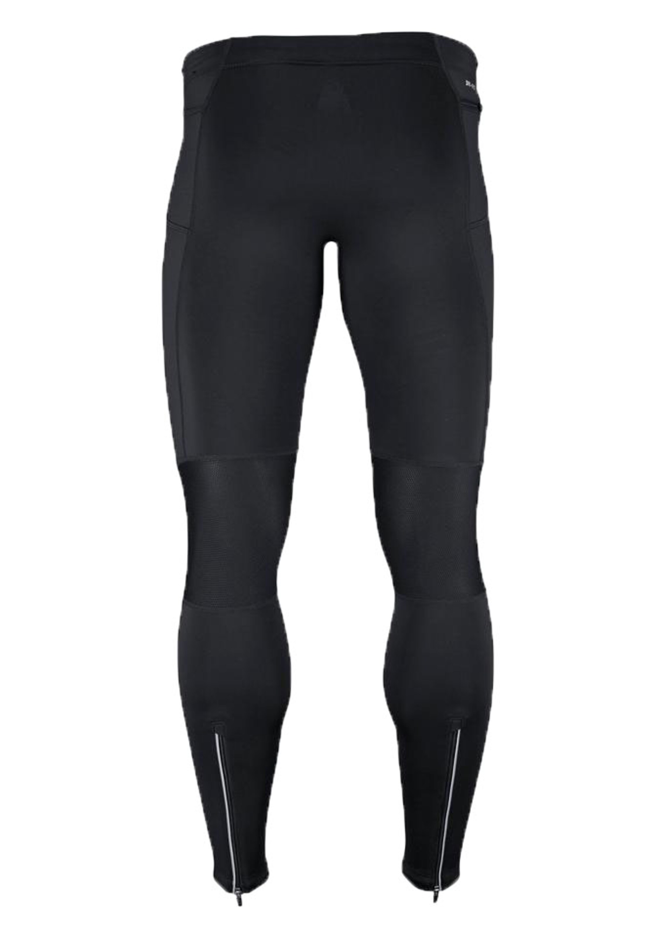 NIKE Skinny Sporthose in Schwarz