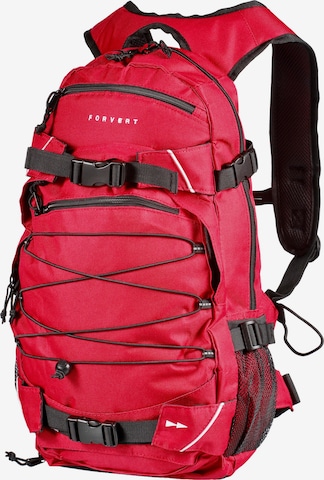 Forvert Backpack 'Louis' in Red: front