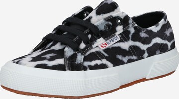 SUPERGA Sneakers laag 'Fan' in Zwart: voorkant