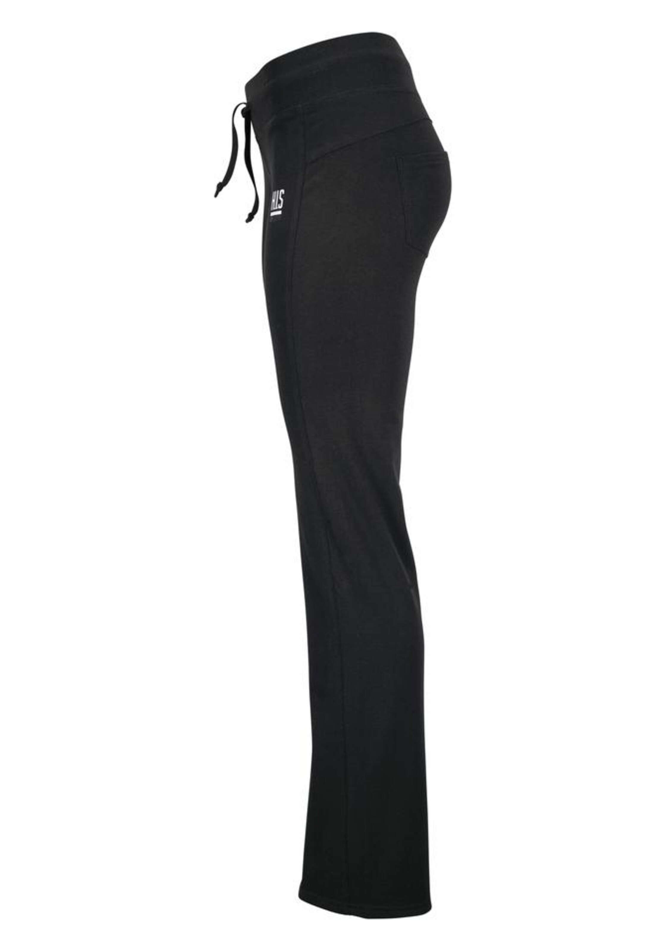 H.I.S Regular Jazzpants in Schwarz
