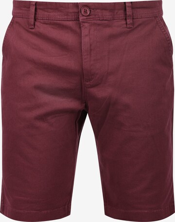 !Solid Regular Chino Pants 'Lamego' in Red: front
