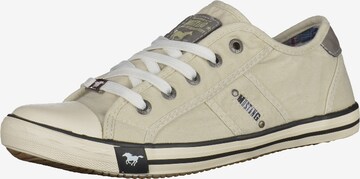 MUSTANG Sneaker in Beige: predná strana