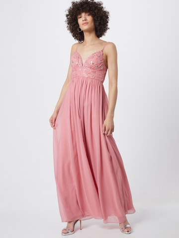 Robe de soirée Laona en rose