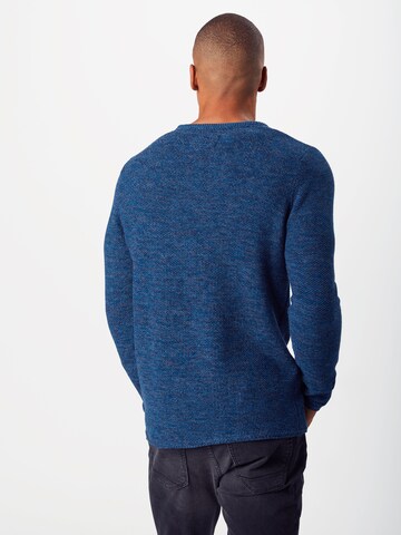 Revolution - Pullover 'Oria' em azul: atrás