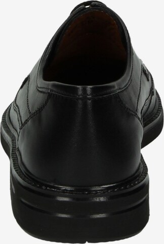 SIOUX Lace-Up Shoes 'Marcel' in Black