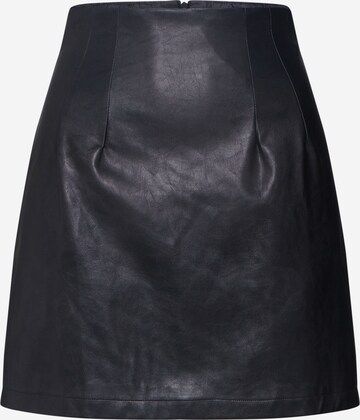 Jupe 'LADIES SKIRT' GLAMOROUS en noir : devant