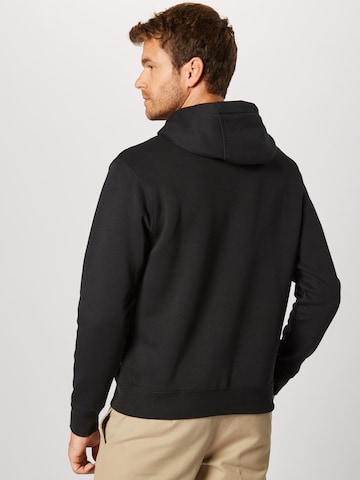 Nike Sportswear Regular fit Μπλούζα φούτερ 'Club Fleece' σε μαύρο