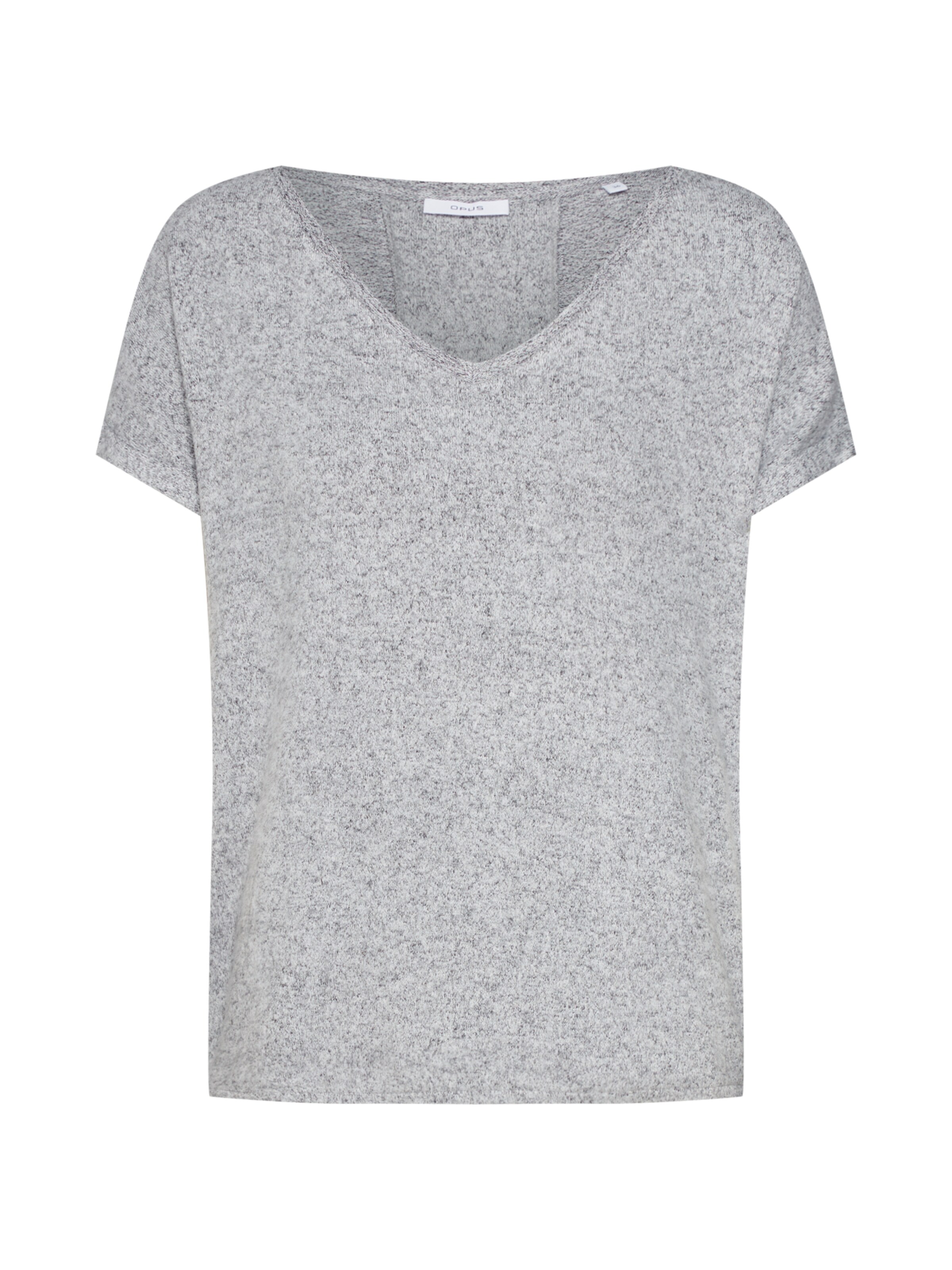 OPUS - Shirt 'Goliva' in de kleur Grijs gemêleerd