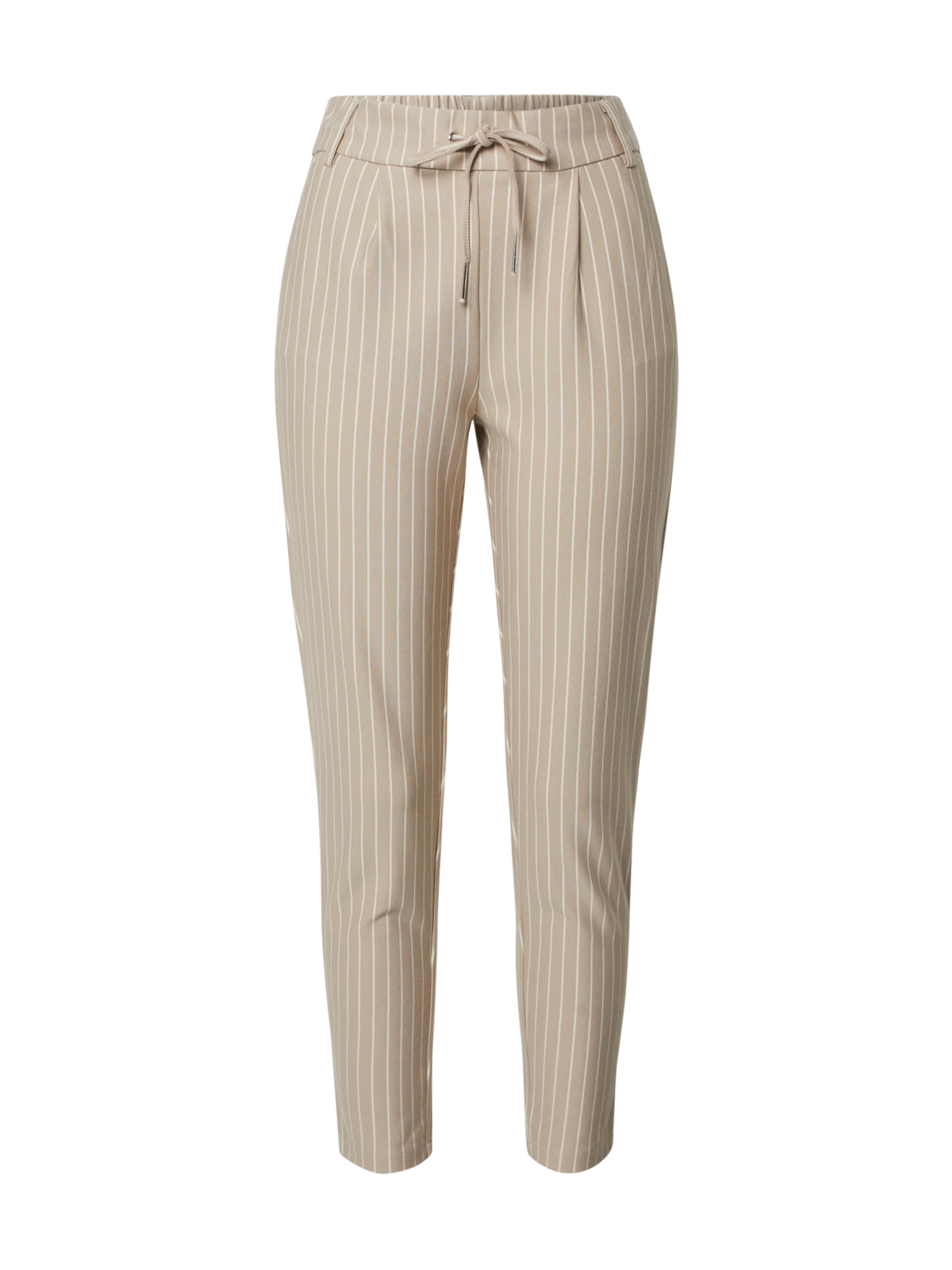 Pantaloni con pieghe 'ONLPoptrash' di ONLY in beige: frontale