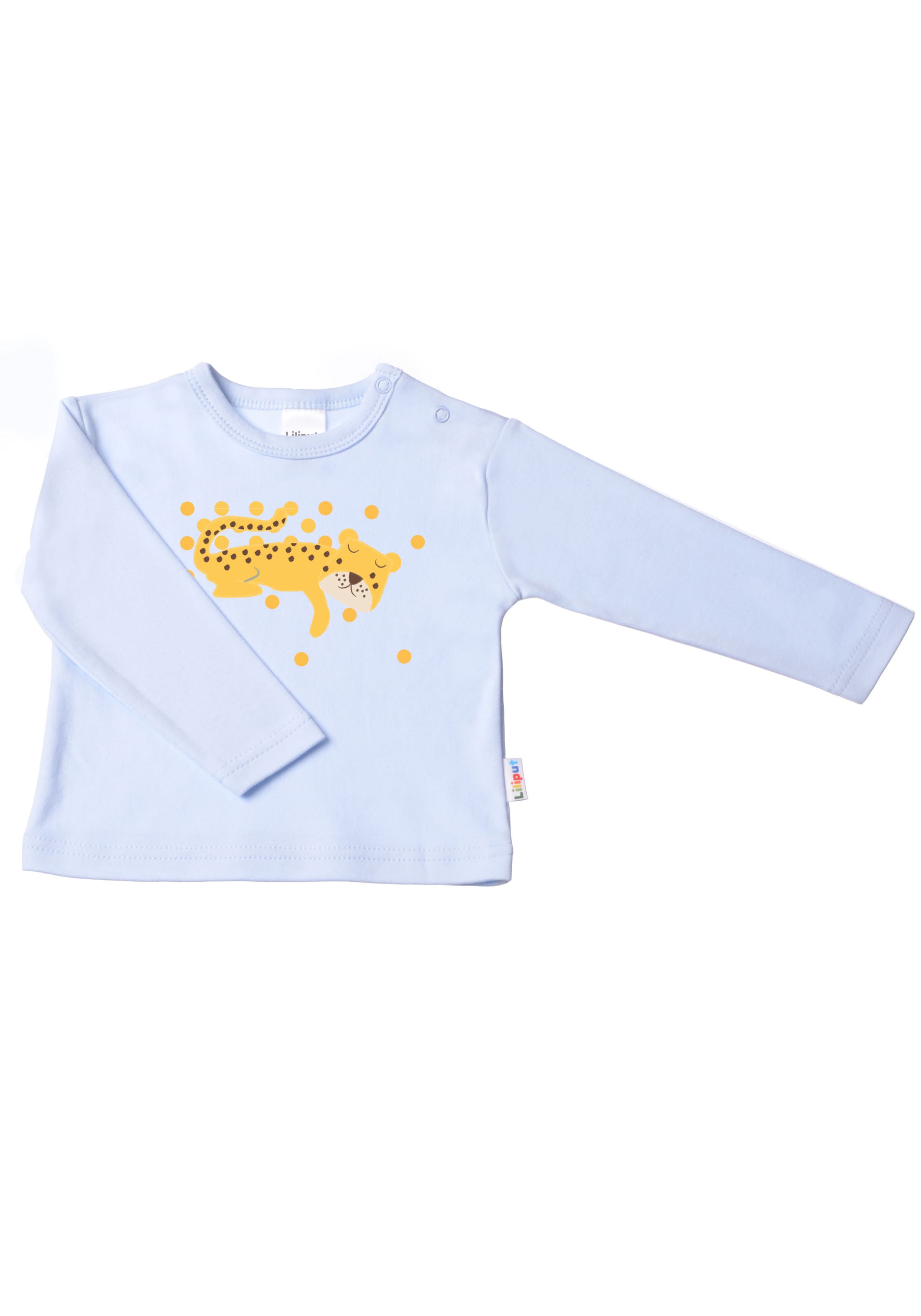 LILIPUT Langarmshirt in Blau: Vorderseite