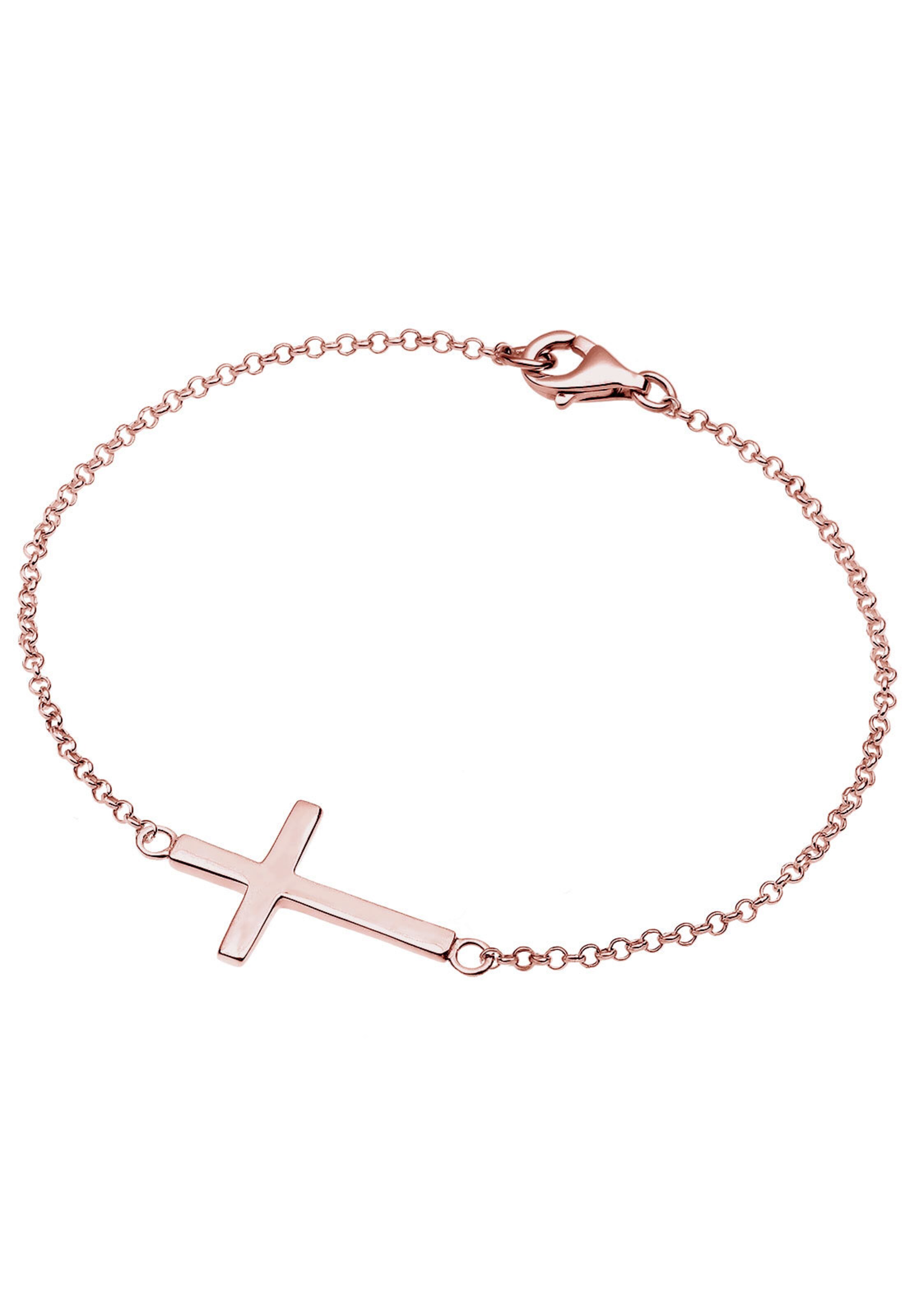 Bracelet 'Kreuz' ELLI en or