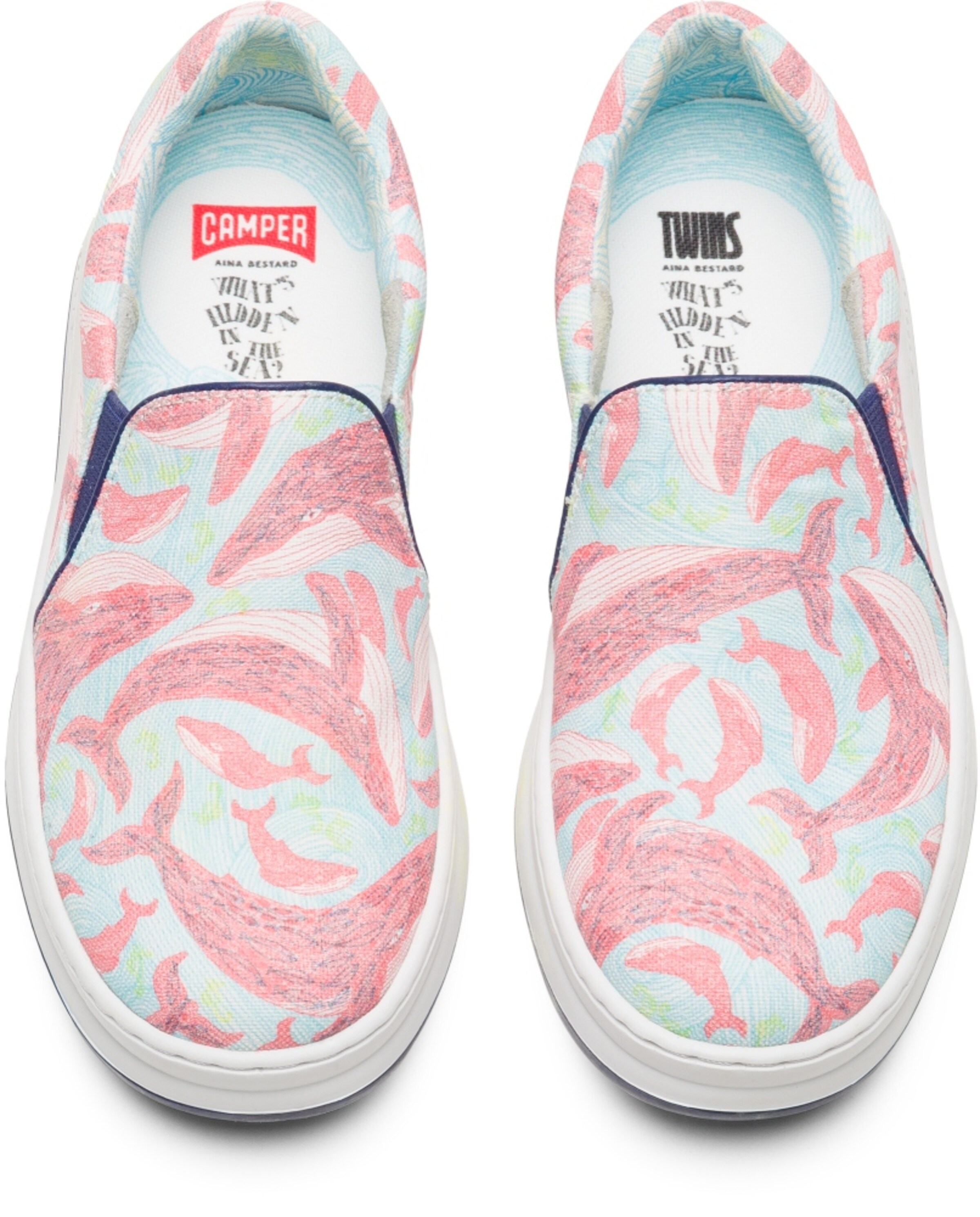 Baskets 'Twins' CAMPER en mélange de couleurs