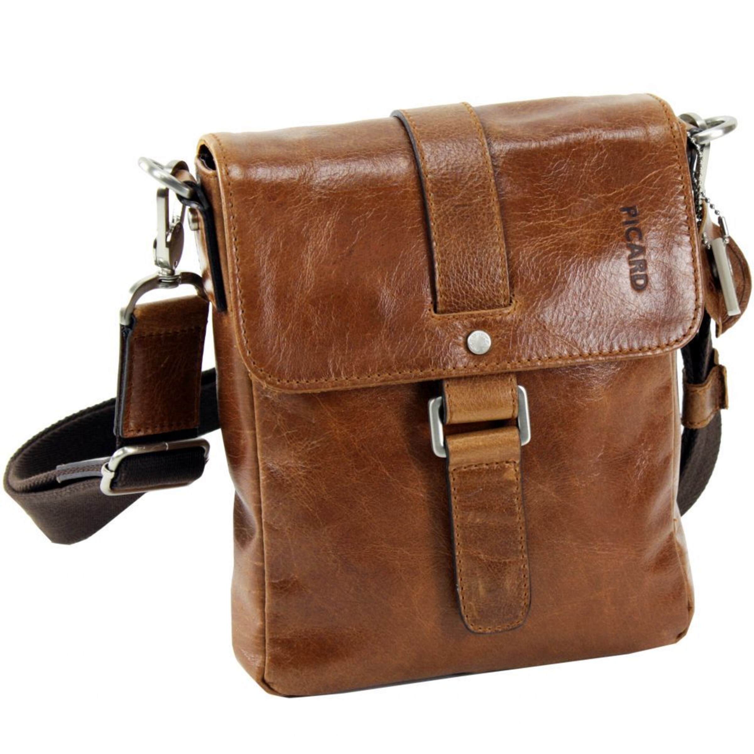 Picard - Schoudertas in de kleur Cognac