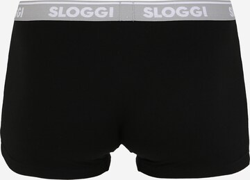 SLOGGI - regular Calzoncillo boxer 'men GO ABC' en negro