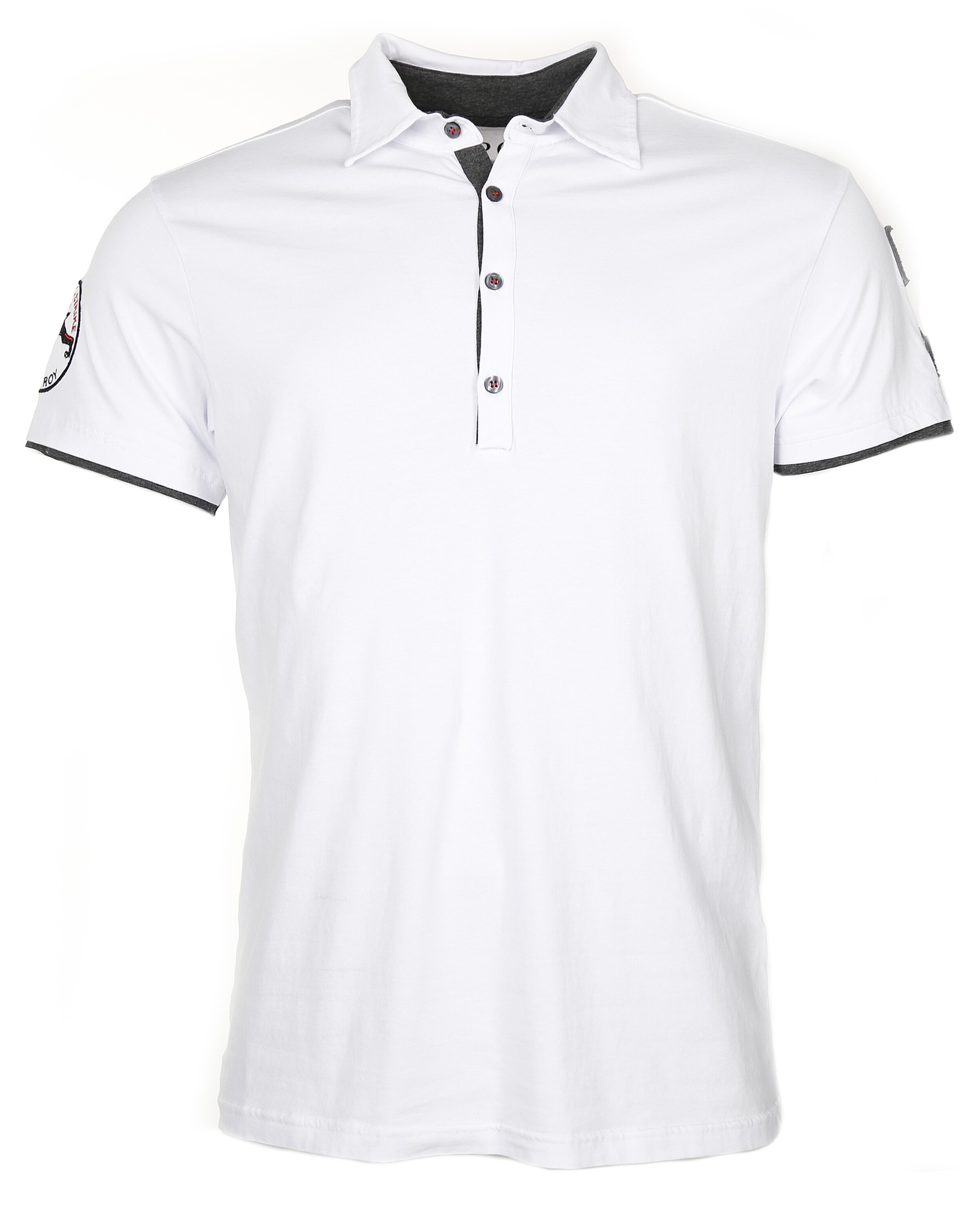 TOP GUN Polo 'Heaven' in Weiß: Vorderseite