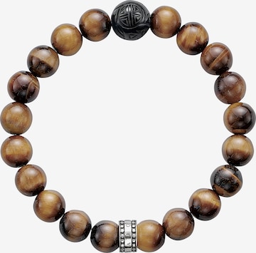 Thomas Sabo Armband in Bruin: voorkant