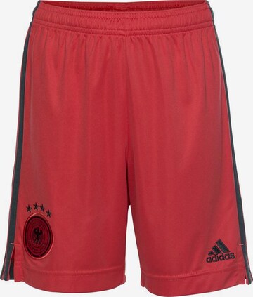 ADIDAS PERFORMANCE Regular Shorts 'EM 2020 DFB' in Rot: predná strana