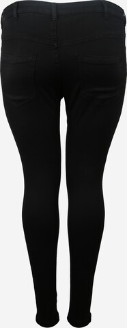 Zizzi Slimfit Jeans 'AMY' i svart: baksida