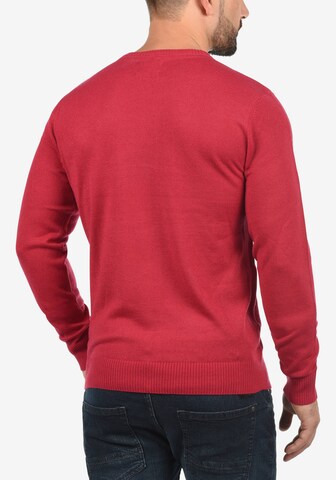 BLEND Strickpullover Rudolph in Rot