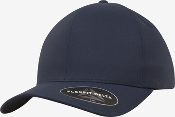 Casquette 'Delta' Flexfit en bleu : devant