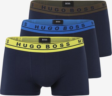 Boxers BOSS Orange en bleu : devant