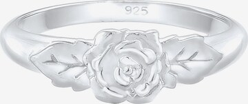ELLI Ring 'Rose' in Silber