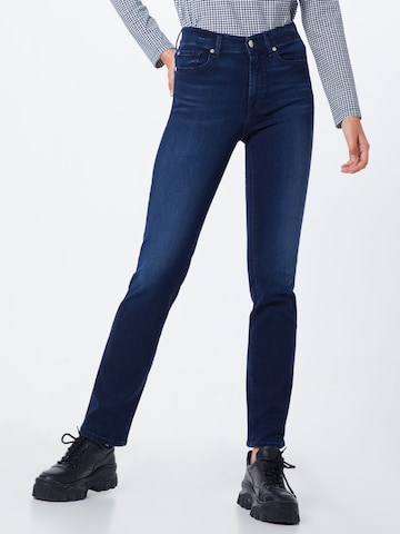 7 for all mankind regular Jeans 'THE STRAIGHT' i blå