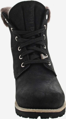 PANAMA JACK Lace-Up Ankle Boots 'Igloo' in Black