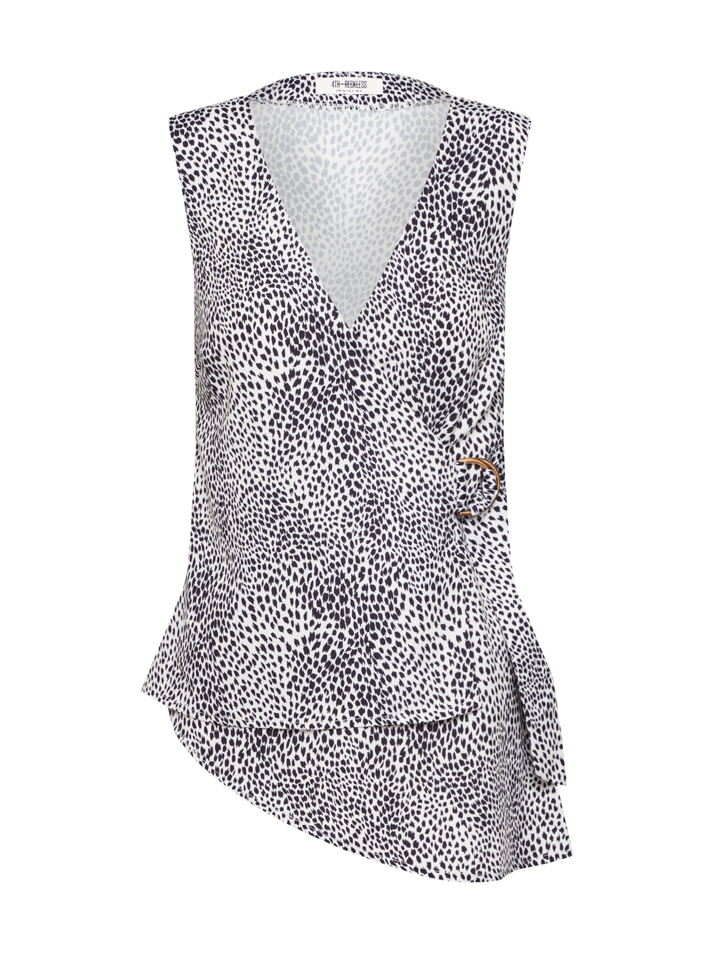 4th & Reckless - Blouse 'PERRIE' in de kleur Grijs