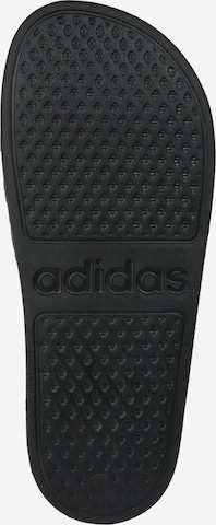 ADIDAS SPORTSWEAR Beach & Pool Shoes 'Adilette Aqua' in Black