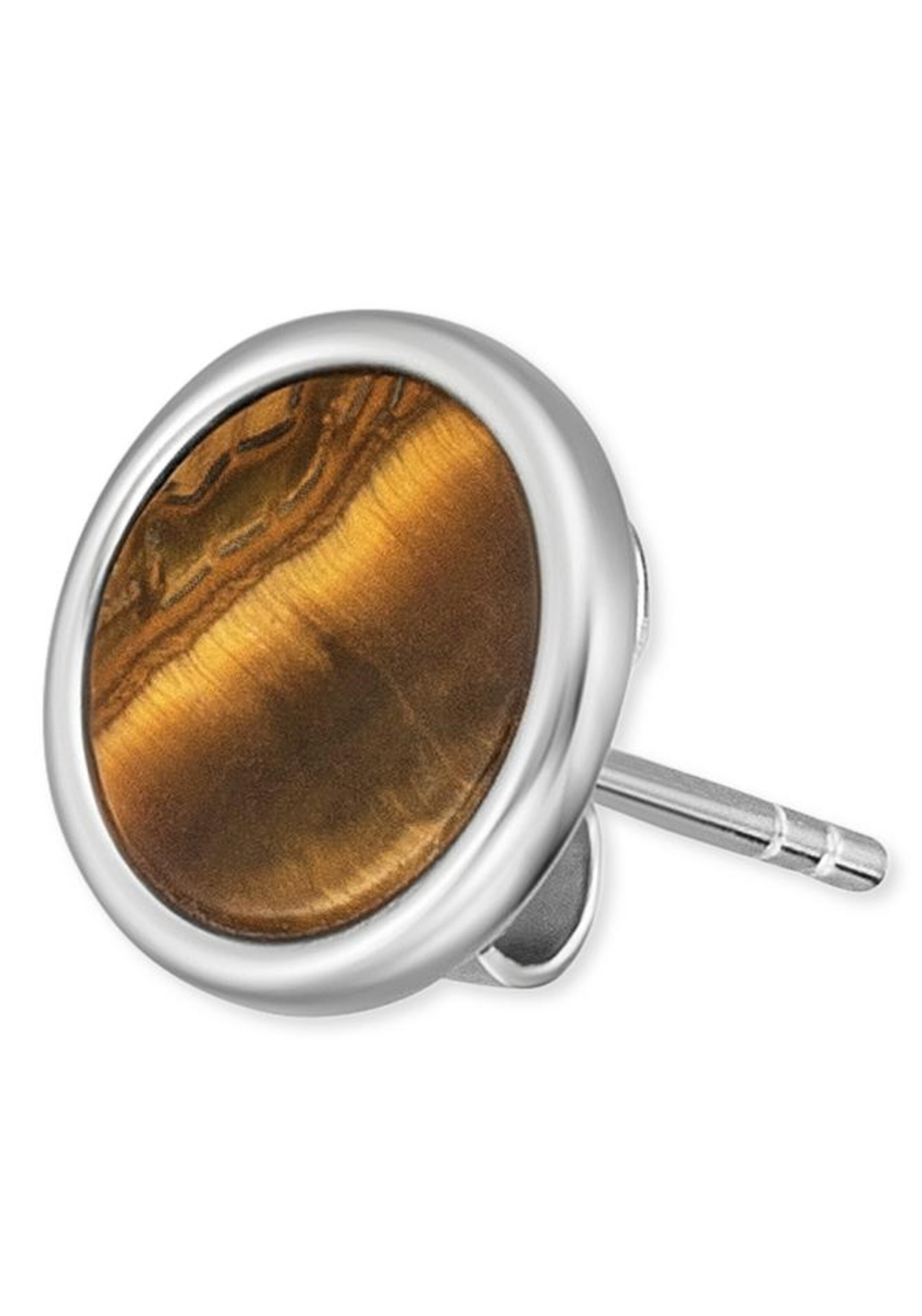 Engelsrufer Ohrringe in Braun: Vorderseite