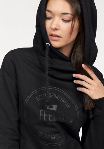 OCEAN SPORTSWEAR Sweatshirt in Black