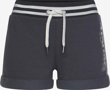 BENCH Normální Kalhoty – šedá: přední strana