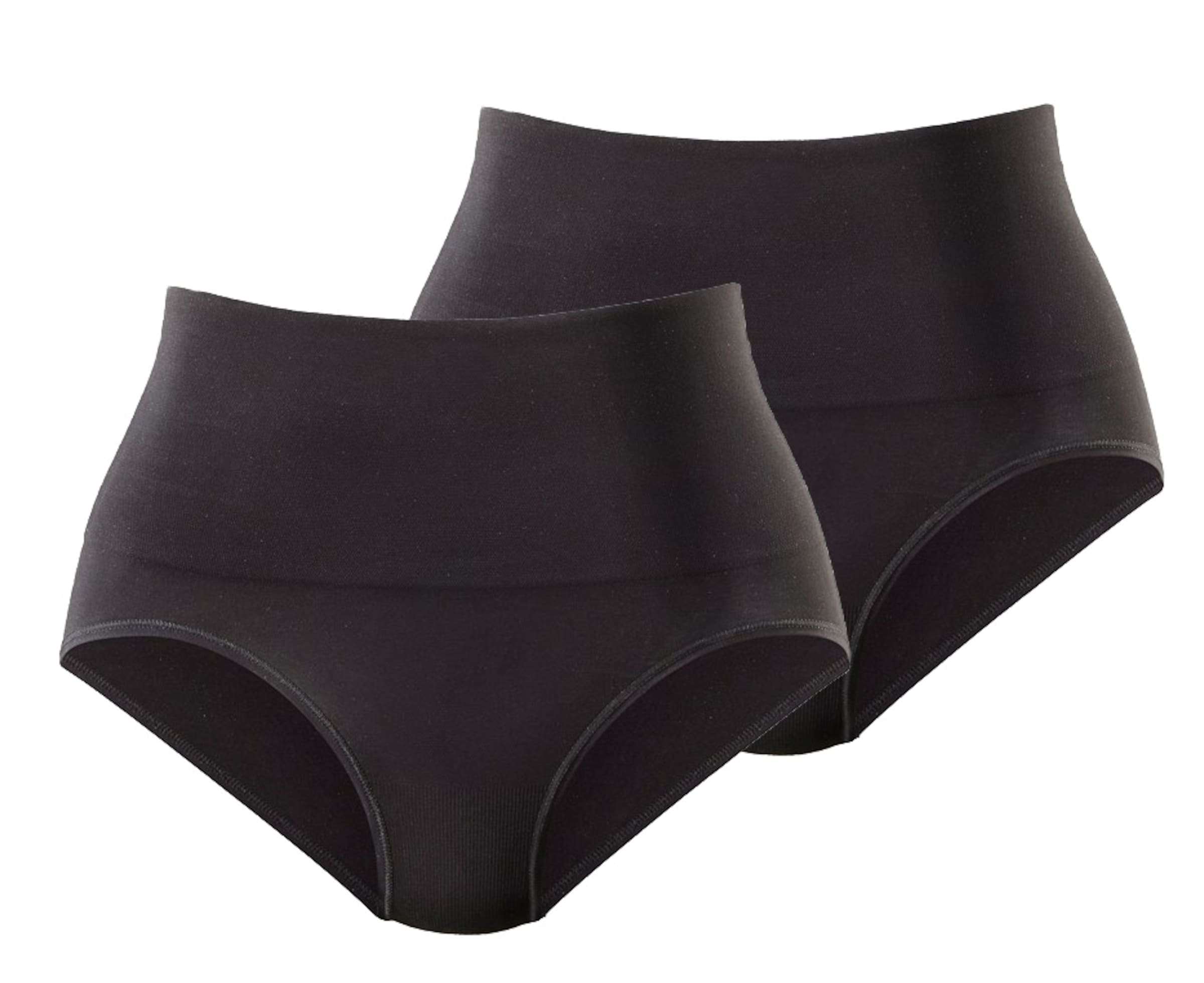 PETITE FLEUR Корректирующие трусы-слипы в Черный: спереди