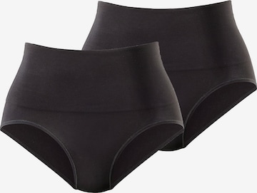 PETITE FLEUR Spodnje hlače za oblikovanje | črna barva: sprednja stran