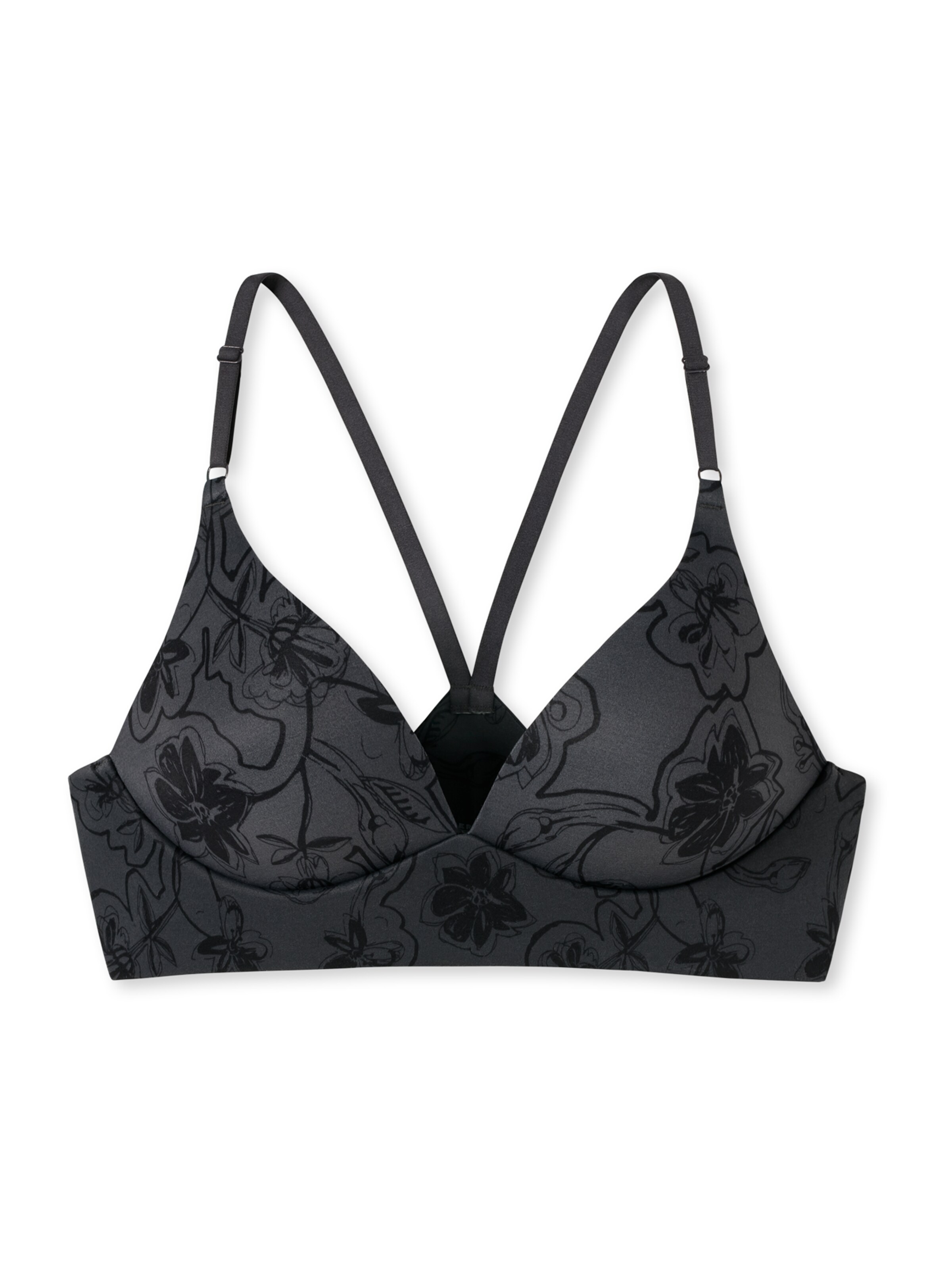 SCHIESSER - BH in de kleur Donkergrijs