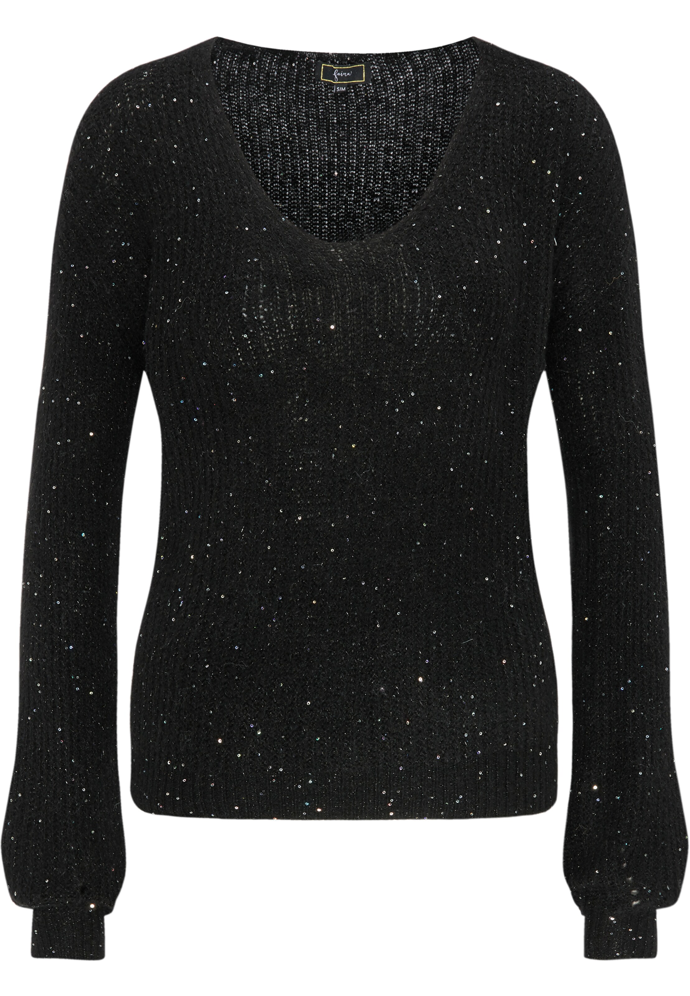 faina - Trui in de kleur Zwart