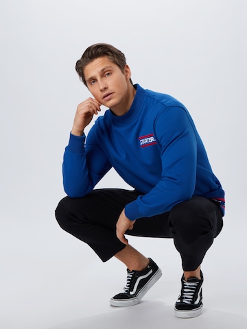 Starter Black Label Regular Fit Sweatshirt in Blau