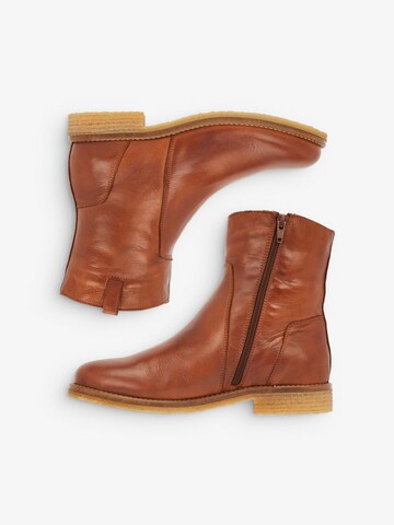 Bottines 'Atalia' Bianco en marron